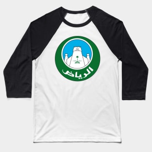 Riyadh Flag Decal Baseball T-Shirt